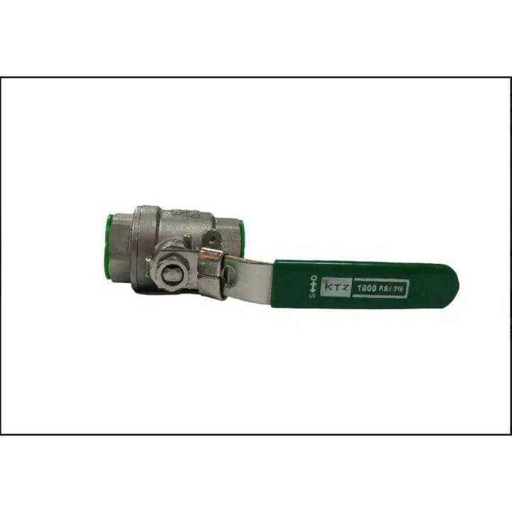 1/2 KTZ Ball Valve (Stainless Steel) - IMPORTED