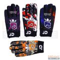 JD Sports Full Finger Sublimation Gloves for Men & Women | Non-Slip, Breathable, Shockproof | Comfortable Cricket Batting Gloves | Ideal for Cycling, Biking, Gym, Fitness & Outdoor Sports | Multicolor Designs. 