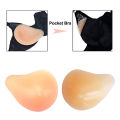 Silicone Breast Forms Mastectomy Transvestite Bra Pads Insert A/B/C/D Cup. 