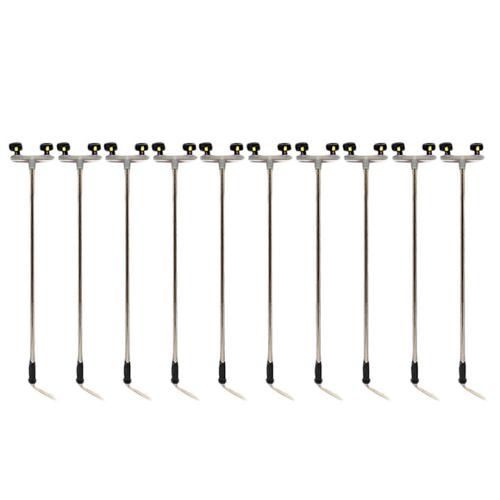 10Pcs 2Led Street Lamp 1:100 Scale Street Light Mini Lamppost