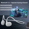 Open Earloop Earphones Sports Headset Long Range Control Headphones 5.3 Bluetooth Earphones. 
