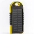 6000mAh Polymer Battery Solar Power Bank Waterproof Solar Camping Portable Mobile Phone Charging Station. 