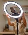 26CM Selfi Ring Light & Mobile Holder With 7 Feet Tripod Stand In 3 colors, Best For Videography & Photography. 