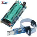 AVR ATMEGA16 Minimum System Board ATmega32 Development Board + USB ISP USBasp Programmer For ATMEL. 