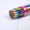 5/10 Pcs/Set Paper Colorful Pencils Writing Stationery for School and Office Supplies Writing and Painting. 