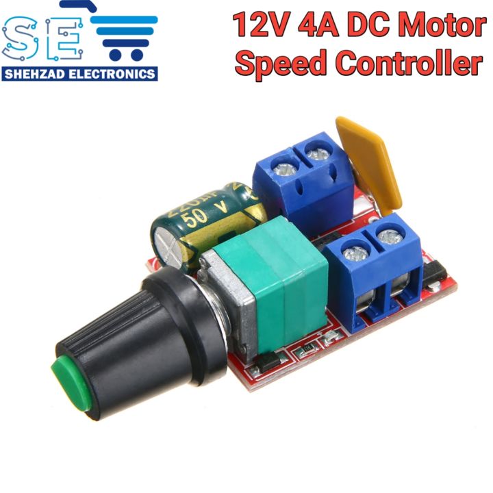 DC Fan/Motor PWM Speed Controller Module Mini DC-DC 4.5V-35V 5A 90W Speed Regulator Control Adjust Adjustable Switch HW-687 5A DC