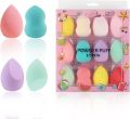 Pack of 12 pcs Microfiber Makeup Sponge Sweet Beauty Makeup Blender Set High Quality Makeup Tool Sweet Beauty Makeup Tools Beauty Blander Pack. 