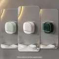 Covered Pot Style Wall-Mounted Soap Box | Double-Layer Soap Holder for Bathroom & Kitchen | No-Drill Easy Installation | Odorless, Durable Plastic Soap Case with Lid. 