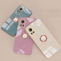 Phone Case For Lenovo K12 Note Back Cover Soft Transparent Plating Cover for Lenovo K12 Note Back Cover Antioxidant Clear Ring Casing. 
