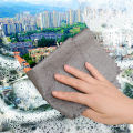 Magic Glass Wiping Rags Multifunction Microfiber Thin Windows Mirror Cleaning Cloths Home Car Washing Towel Kitchen Bathroom Clean Tools 1Pcs. 