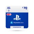 GBP 70 PSN Gift Card (UK). 