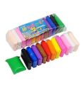 12Pcs/Set Playdough Super Light Soft Polymer Clay - 12 Fomic Play Dough - Air Dry Polymer Clay with Free Tools. 