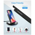 ELEGIANT U8 Qi Wireless Charger 5W/7.5W/10W [Black]. 