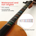 4/4 Violin Fretboard Sticker Fingerboard Marker Fiddle Learn Note Chart Tape 2Pcs. 