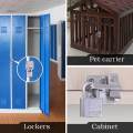 Stainless Steel Door Catch Latch Lock for Home Furniture Cabinet Cupboard. 