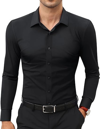 Mens%20Dress%20Shirts%20Long%20Sleeve%20Slim%20Fit%20Dress%20Shirts%20for%20Men%20Muscle%20Fit%20Wrinkle%20Free%20Button%20Down%20Shirt%20-%20Men%20Shirts%20for%20Office%20-%20Men's%20Dress%20Shirts%20Solid%20Sleeve%20Stretch%20Wrinkle-Free%20Formal%20Shirt%20Business%20Casual%20Button%20Down%20Shirts%20-%20Men's%20Button-Down%20-%20Image%207