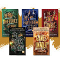Set of 5 books:  The Inheritance Games Series ( The Inheritance Games + The Hawthorne Legacy + The Final Gambit + The Brothers Hawthorne + Game Untold ) Set of 5 Books by Jennifer Lynn Barnes English Novel - KS. 