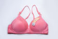 Pack of 1 imported double padded bra for womens new sexy pushup style brazzer- self print in half cup -bridal bra-soft and comfy adjustable straps 3 hooks in back size 32-44 multicolor. 