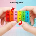 Magnetic Arithmetic Learning Toys Math Games for Kids, Montessori Counting Tools Abacus Math Materials for Preschool, Kindergarten Homeschool Supplies Best for Table learning. 