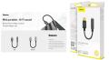 BASEUS  L54 CONNECTOR Type C  to 3.5mm Aux Jack Adapter Earphone Adapter. 