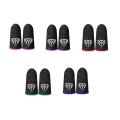 10PCS Gaming Finger Superconducting Electric Fibre 28 Knitted Sleeve Breathable Fingertips for PUBG Mobile Games. 