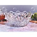 Floral Shap Glass Bowl (Small)/Elegant Floral Shaped Serving Bowl. 