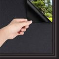 Window Film Black Self-Adhesive Sun Protection & Privacy Screen Mirror Film Window UV Protection for Bedroom Bathroom & Office - 5 Sheets (8 Inches x 8 Inches). 