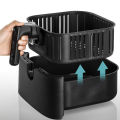 Black & Decker 1700W Digital Air Fryer, 4.3 Liters, Black AF700. 