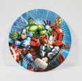 Avengers Theme Paper Plates - 7 Inch Size Plates - Paper Plates - Boys Theme - Pack Of 10 Paper Plates. 