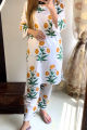Aadaab Stitched Sun Sunflower Printed 2Pc Dress for Woman and young girls: Unique and Elegant Premium quality. 