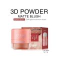 Maliao 3D Powder Matte Blush Soft Light Mushroom Blush | Easy to Blend Makeup Blusher. 