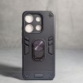 Tecno Spark Go 2023 / Infinix Smart 7 Luxury Shock-Proof Armor Case With Car Ring Stand Cover. 