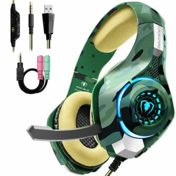 Gaming Headset GM-100 (PS3PS4/PC/ PSP/Wii U, etc) von Beexcellent Multiplattform C R89 GREEEN