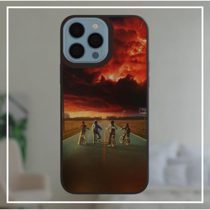 Iphone Cover Stranger Things Design 3 (Aluminium Sheet Case)