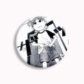 Yotsub Koiwai Summer Anime Button Pin Yotsuba With The Headset Kawaii Brooch Badge Bag Accessories Fans Collect Friends Gift. 