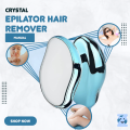 Crystal Hair Eraser for Women and Men, Magic Hair Remover Painless Exfoliation Magic Hair Removal Tool, Crystal Hair Remover for Arms Legs Back | Portable Mild Epilator, Painless Skin Exfoliator Tool for Any Part of The Body | BODY HAIR REMOVING EPILATOR. 
