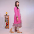 Unstitched fabric for women - 3 Piece (Khaddar suit) - Maahru. 
