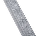 230Cm x 8Cm 3D Pattern Foam Sticker Self Adhesive Wall Trim Line Skirting Border Decor Baseboard Wallpaper Waterproof Embossed Waistline 1Roll. 