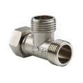 Toilet Copper T-Adapter G1/2 T-Valve Diverter Valve Three Way Device Hole Water Pipe For Bath Bidet Sprayer Shower Home Improvem. 