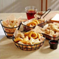 SNACK BUCKETS & RESTAURANT STYLE SERVING PLATTER. 