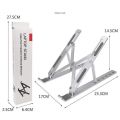 Macbook Pro Holder Computer Accessories Portable Laptop Stand Foldable Notebook Support Laptop Base Adjustable Riser Bracket. 
