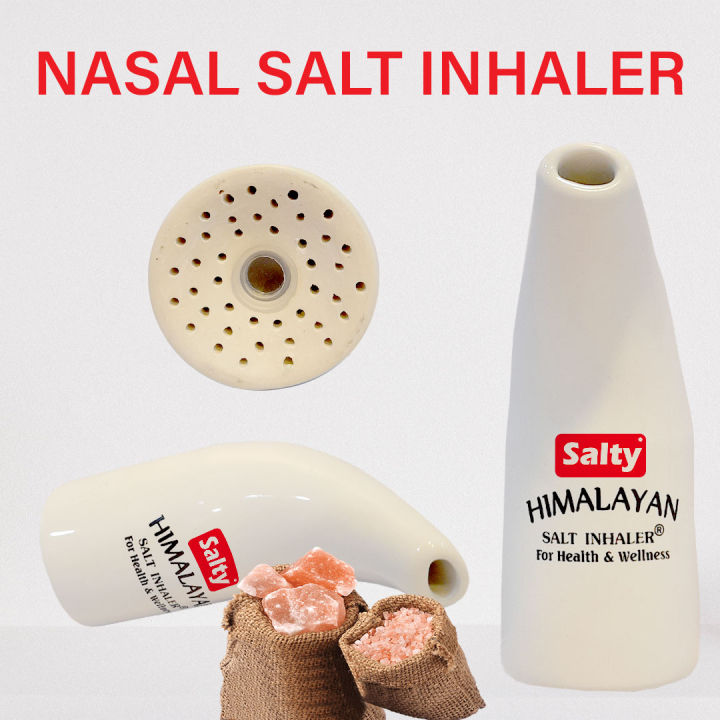 Himalayan Salt Inhaler Small Handheld and Portable Himalayan Salt Inhalers By SALTY PAKISTAN