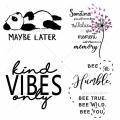 Funny Saying Grunge Quotes Philosophy Iron-on transfers for clothing Maybe later Custom labels. 