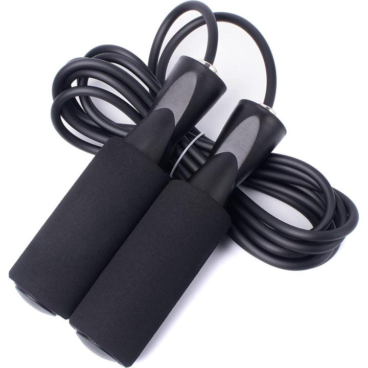 Fitness Jump Rope with Bearing Handle Student Steel Wire Plastic Tool ...