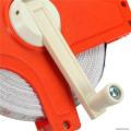 Fiberglass Open Reel Measure Tape 100m / 330ft Contractor Appraisal Tool For Landscaping Building - Measuring Tape Accurate Measurement Best Quality Product. 