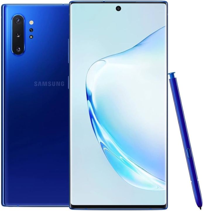 Samsung Galaxy Note 10+, 12GB 256GB, Aura Blue - Non PTA Used - Daraz Like New Phones (Mobile Phones)