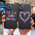 【Healer DingD】 Manana Sera Bonito Bichota Karol-G Phone Case for iPhone 15 14 13 12 11 Pro Max Mini 8 14 Plus SE X XR Xs Max Black Silcon Cover. 