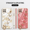 Love Bracelet case for Samsung A12 4G 5G Back Cover Bauhinia Flower Case Samsung A22 M22 F22 M32 M12 F12 F23 A42 M42 4G 5G A12 Nacho M53. 