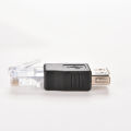 RJ45 Male to USB AF A Female Adapter Socket LAN Network Ethernet Router Plug. 