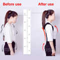 New Original Fiber Rod Posture Corrector Clavicle Retainer Support Stop Stoop Adjustable Back Posture Training Posture Corrector Lumbar Shoulder. 